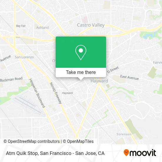 Atm Quik Stop map