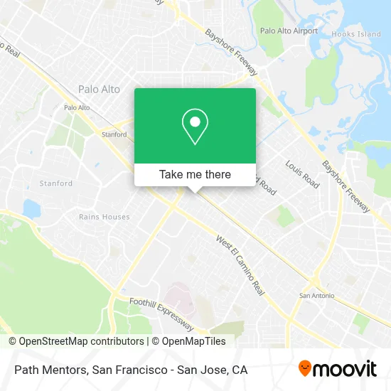 Path Mentors map