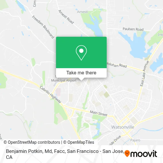 Benjamin Potkin, Md, Facc map