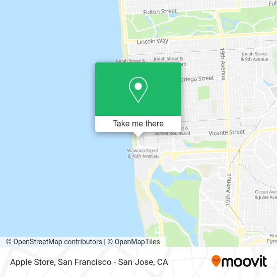 Apple Store map