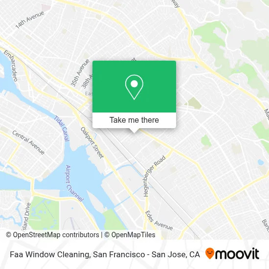Faa Window Cleaning map