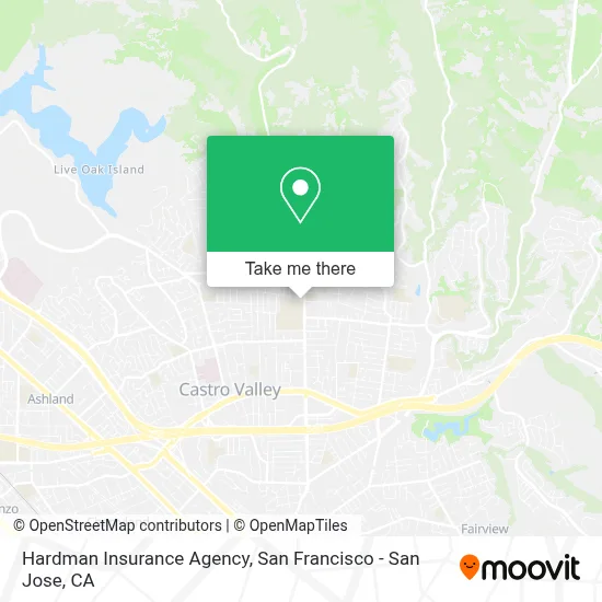 Hardman Insurance Agency map