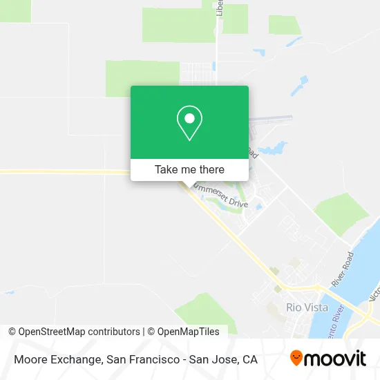 Moore Exchange map