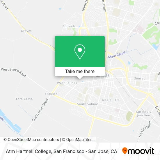 Atm Hartnell College map