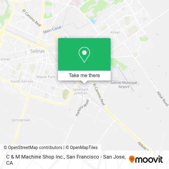 C & M Machine Shop Inc. map