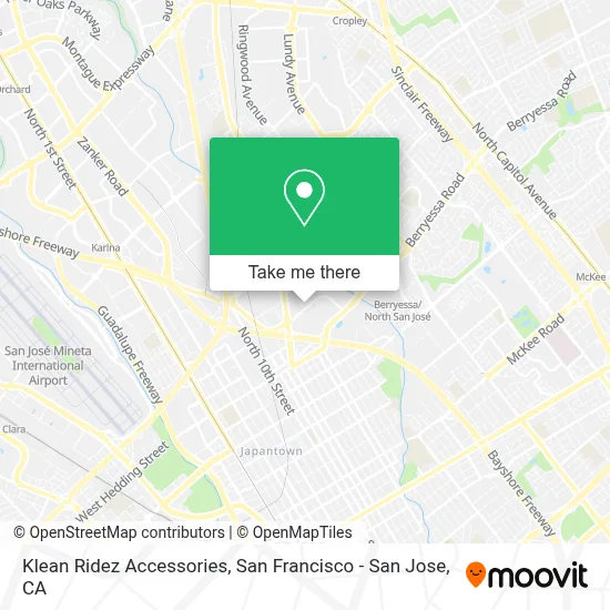 Klean Ridez Accessories map
