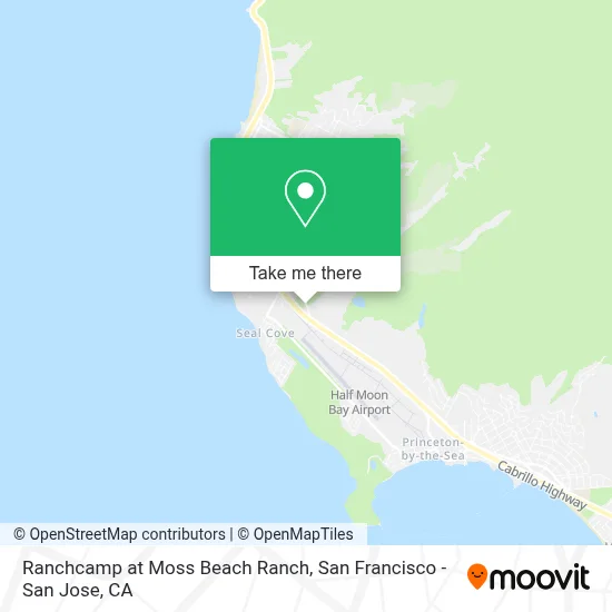 Ranchcamp at Moss Beach Ranch map