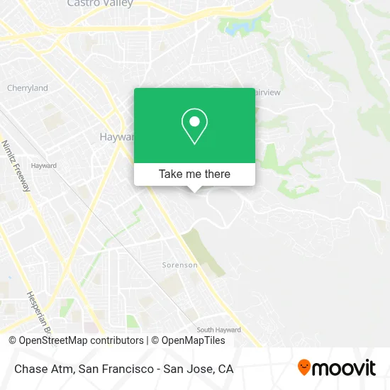 Chase Atm map