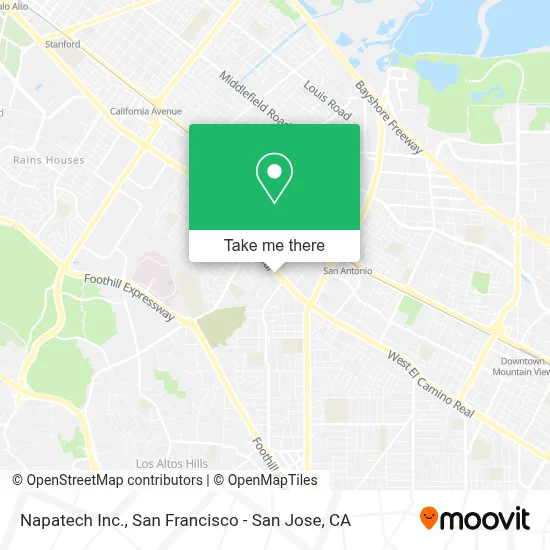 Napatech Inc. map