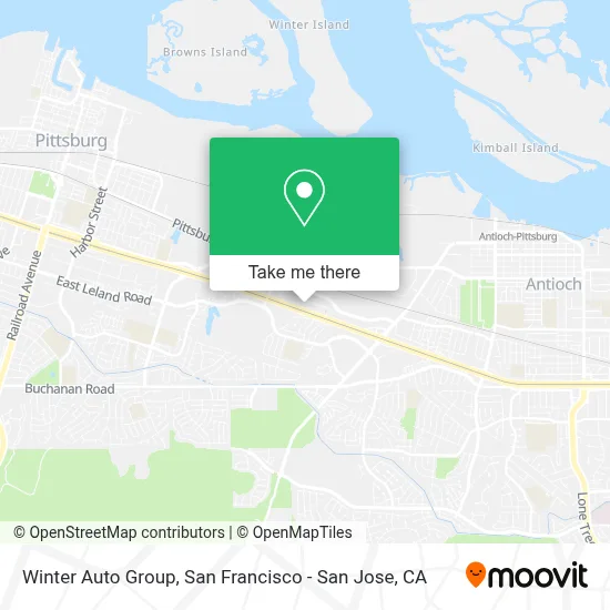 Winter Auto Group map