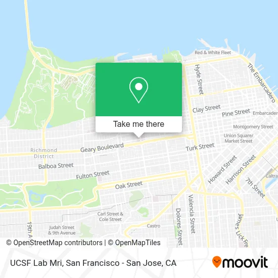 UCSF Lab Mri map