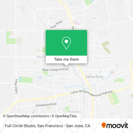 Full Circle Studio map