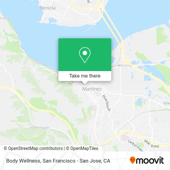 Body Wellness map