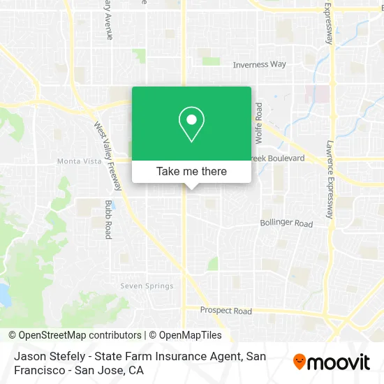 Jason Stefely - State Farm Insurance Agent map