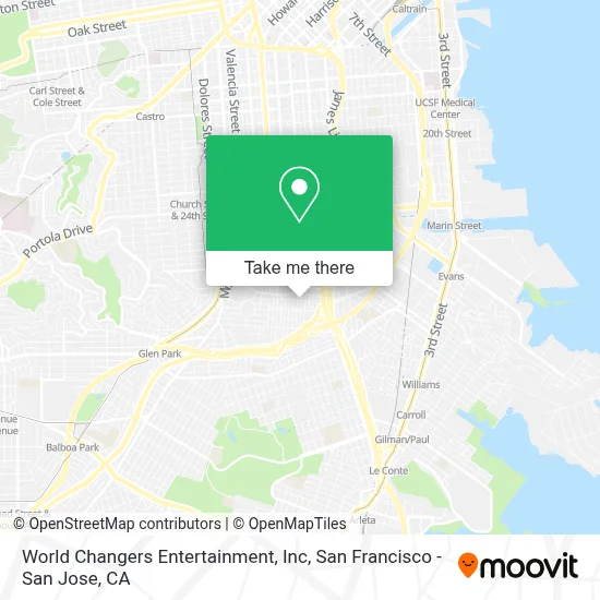 World Changers Entertainment, Inc map