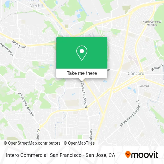Intero Commercial map