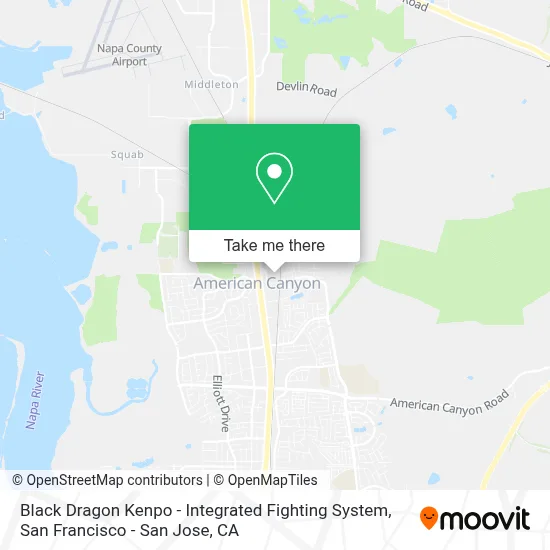 Black Dragon Kenpo - Integrated Fighting System map