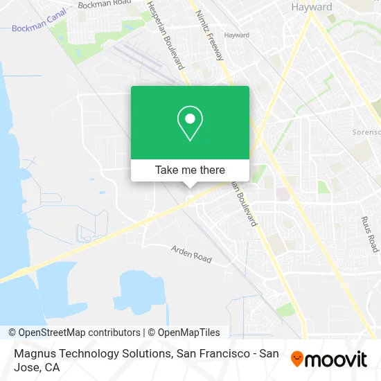 Magnus Technology Solutions map