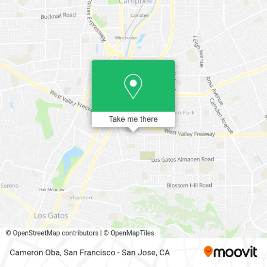 Cameron Oba map