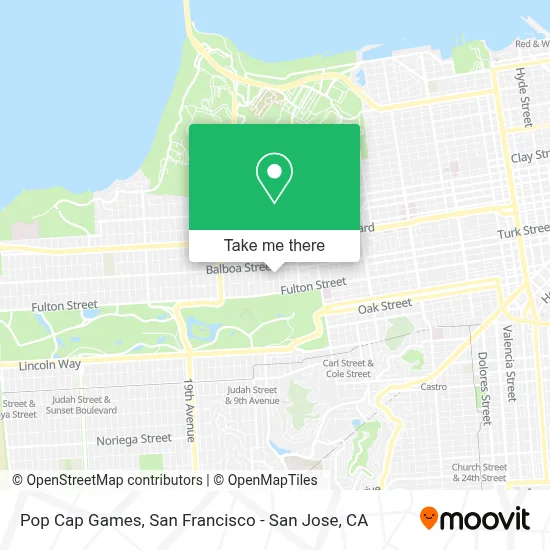 Pop Cap Games map