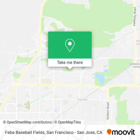 Feba Baseball Fields map