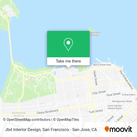 Jbd Interior Design map