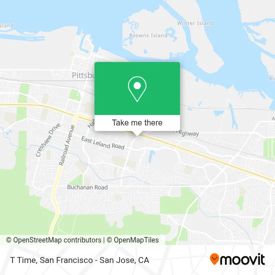 T Time map