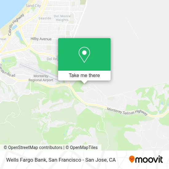 Wells Fargo Bank map