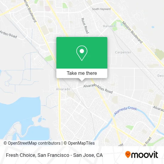 Fresh Choice map