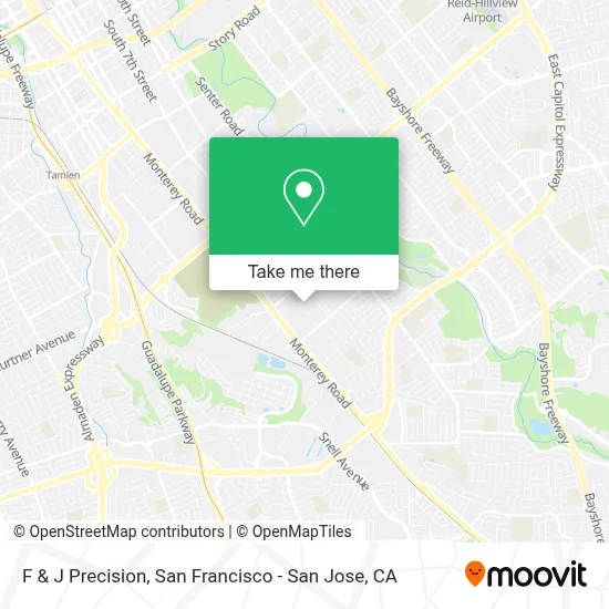 F & J Precision map