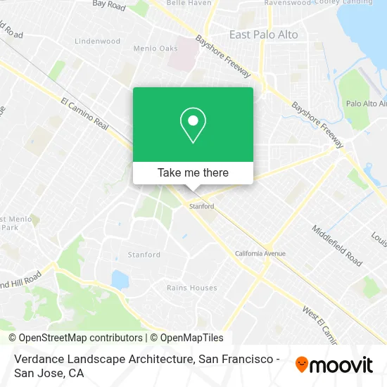 Verdance Landscape Architecture map