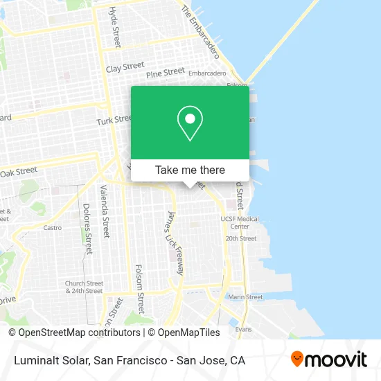 Luminalt Solar map