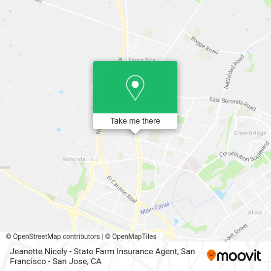 Jeanette Nicely - State Farm Insurance Agent map