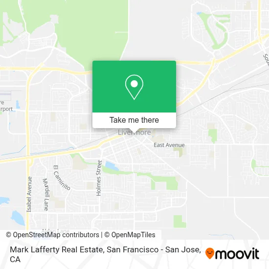 Mark Lafferty Real Estate map