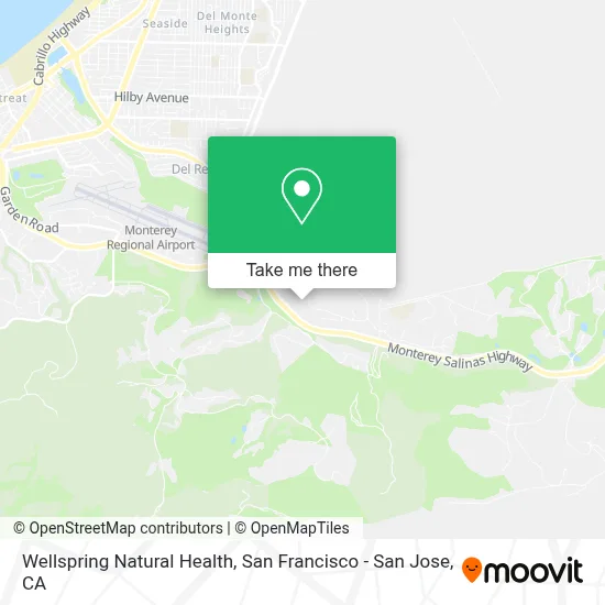Wellspring Natural Health map
