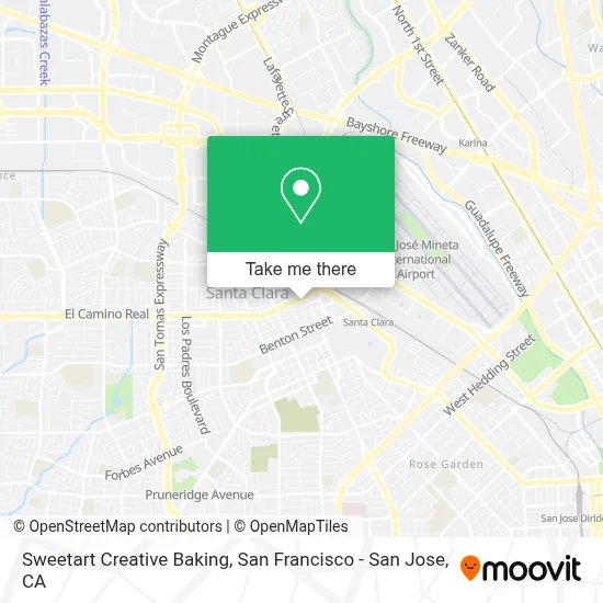 Sweetart Creative Baking map