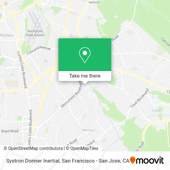 Systron Donner Inertial map