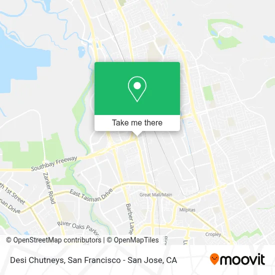 Desi Chutneys map