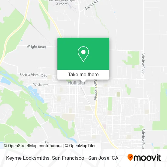Keyme Locksmiths map