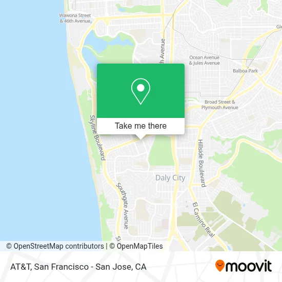 At&T map