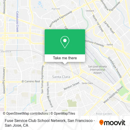 Fuse Service Club School Network map