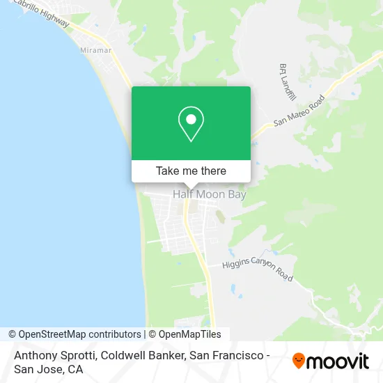 Anthony Sprotti, Coldwell Banker map