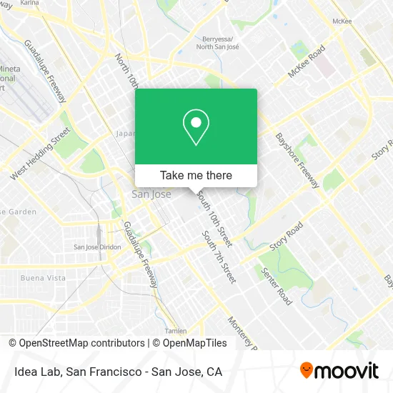 Idea Lab map
