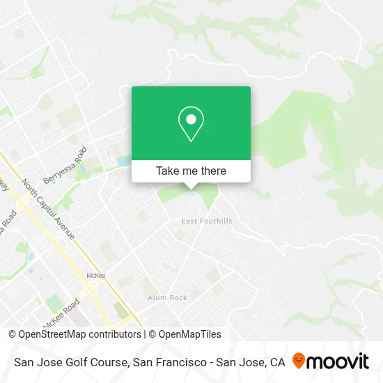 San Jose Golf Course map