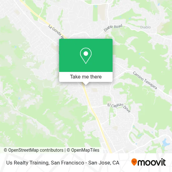 Us Realty Training map