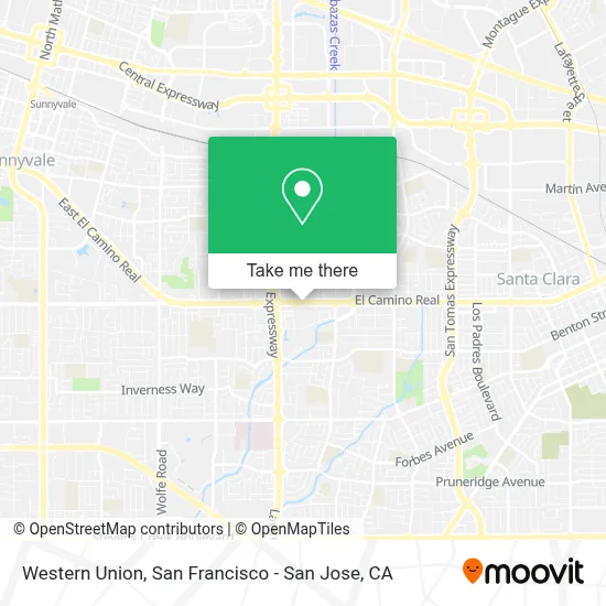 Western Union map