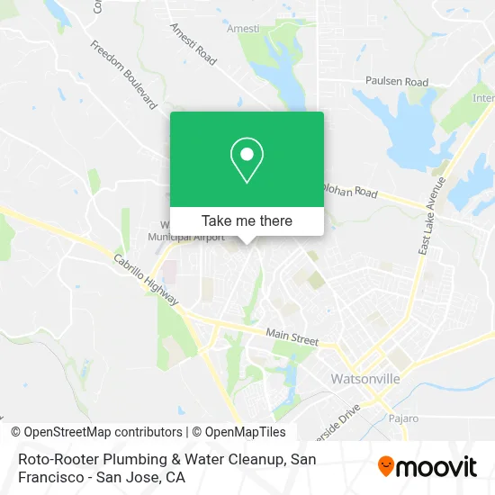 Roto-Rooter Plumbing & Water Cleanup map