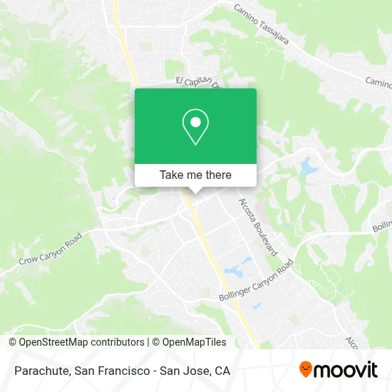 Parachute map