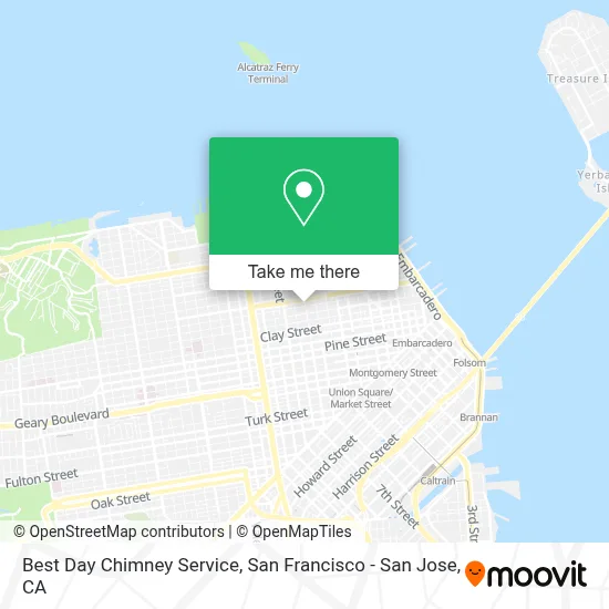 Best Day Chimney Service map