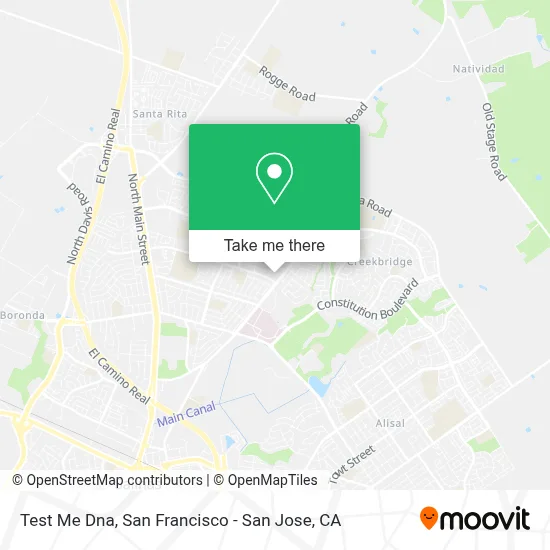 Test Me Dna map